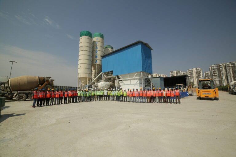 Aparna RMC staff group at plant site