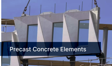 Precast concrete elements by Aparna RMC