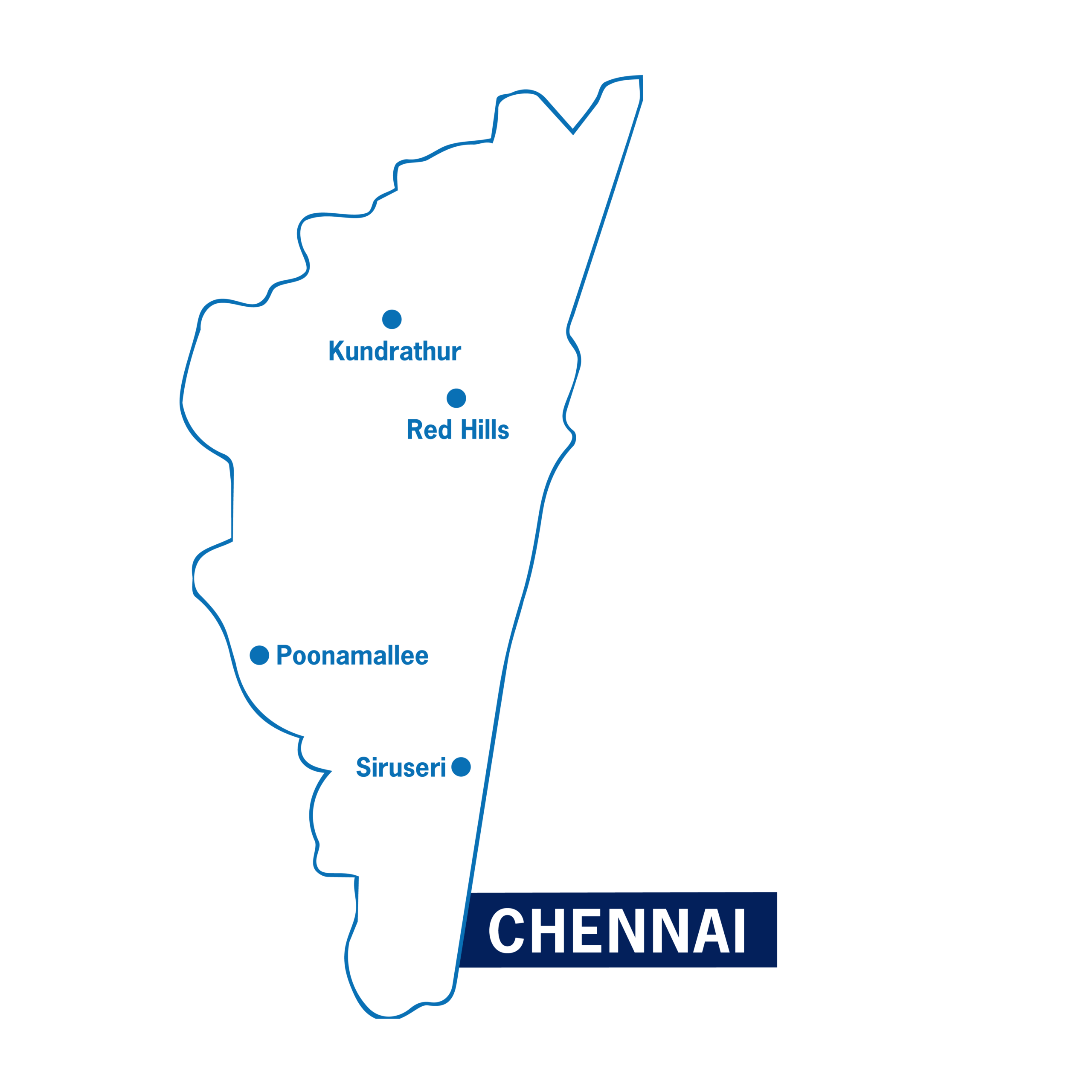 Chennai Map