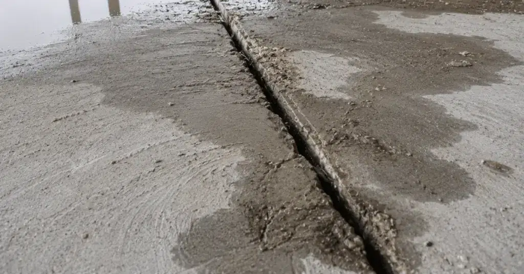 Neglecting Joint Treatment and Waterproofing in Slabs
